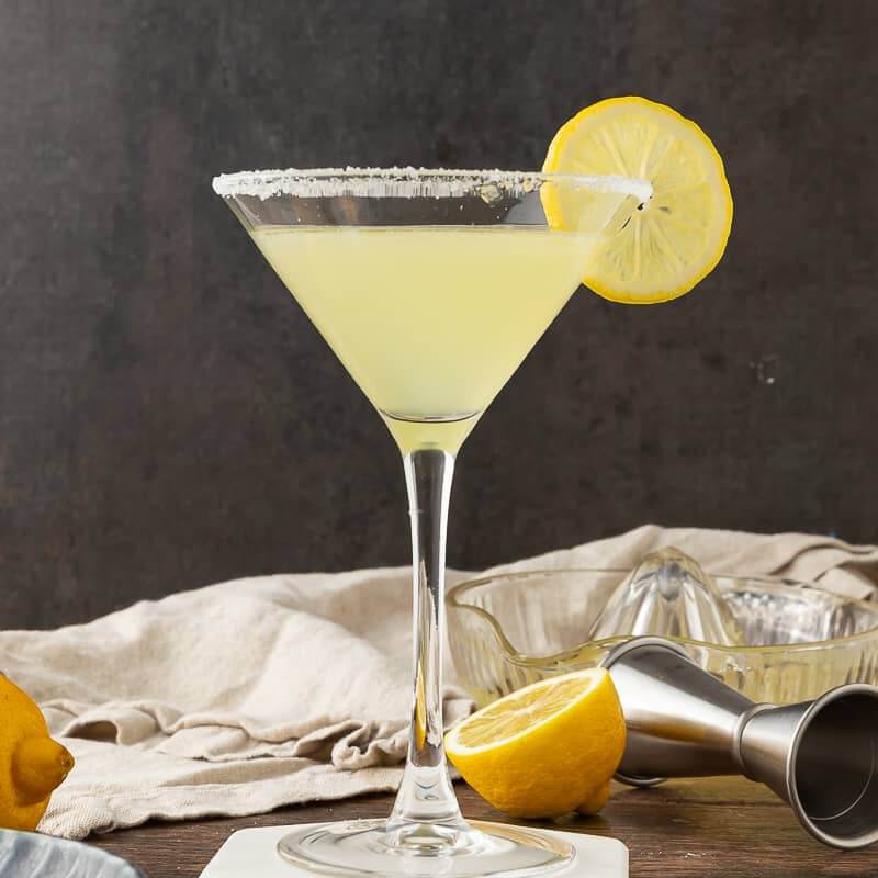Lemon drop Martini